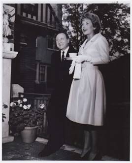 Charles Himelhoch and Isabel Himelhoch of Himelhoch's at Cranbrook House Cocktail Party