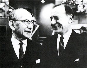 Israel Himelhoch and Charles Himelhoch at Himelhoch's Detroit.